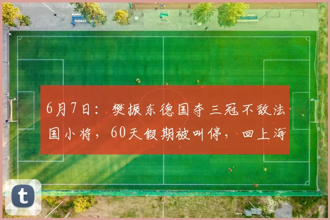 6月7日:樊振东德国夺三冠不敌法国小将,60天假期被叫停,回上海闭关特训_比赛_训练营_状态