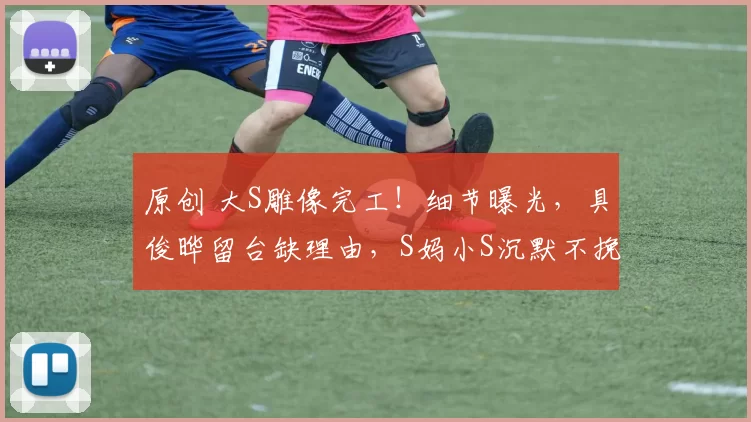 原创 大S雕像完工!细节曝光,具俊晔留台缺理由,S妈小S沉默不挽留